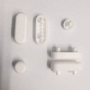 Bathroom Spare Parts Press In Seat Buffer Set 04015100-SET