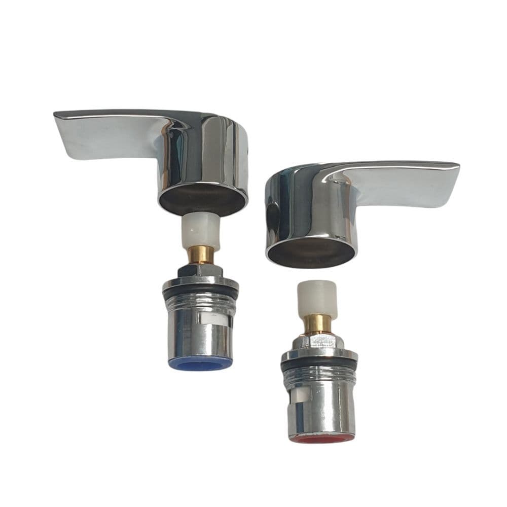 Bathroom Spare Parts Replacement Bath Tap Handle Set With 3/4in ...