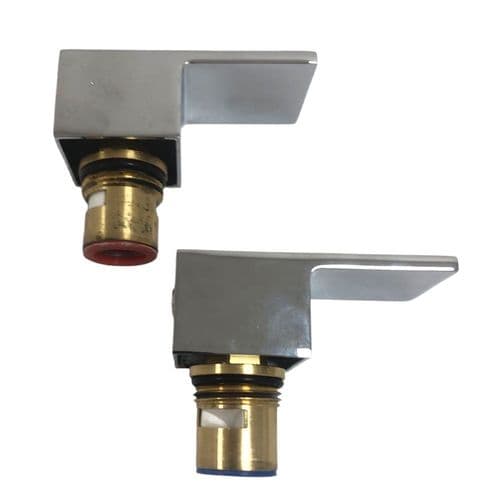 Bathroom Spare Parts Replacement Bath Tap Handle Set With 3/4in Cartridges Lincoln T8805.02