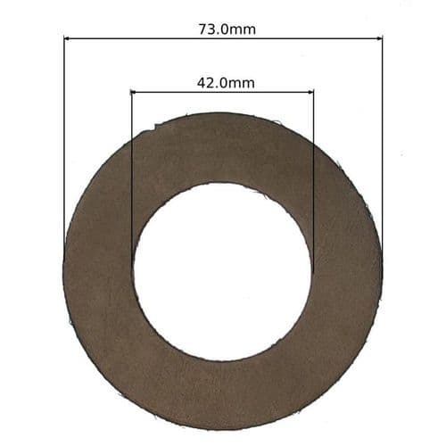 Bathroomspareparts 1 1/4" Rubber Basin Waste Washer EBWASH020