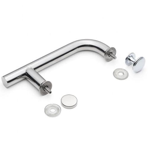 Bathroomspareparts 125mm Shower Door Handle BSP-L-3-SP