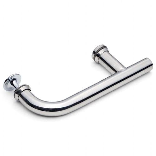 Bathroomspareparts 125mm Shower Door Handle BSP-L-3-SP