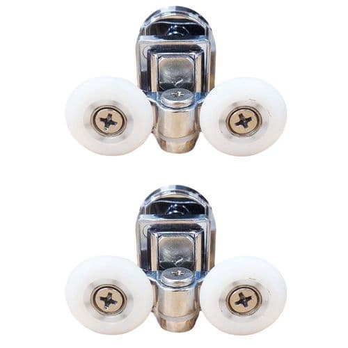 BathroomSpareParts 19mm Wheel Shower Door Rollers BSP-L017-19mm