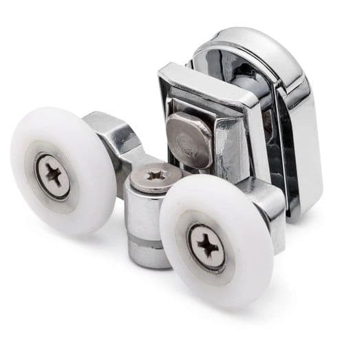 Bathroomspareparts 23mm Shower Door Double Top Roller BSP-SP4-TOP-23MM-SP