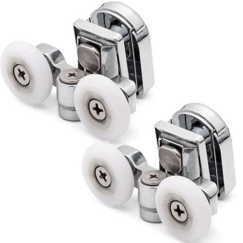 Bathroomspareparts 23mm Shower Door Double Top Roller BSP-SP4-TOP-23MM-SP