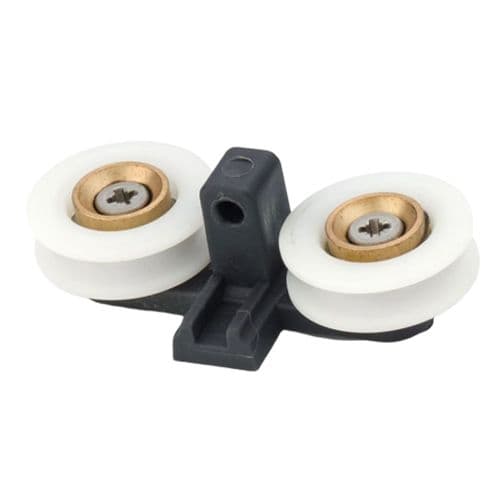 Bathroomspareparts 24.7mm Shower Door Double Roller BSP-E8-SP