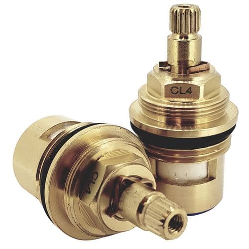 BathroomSpareParts 3/4 Ceramic Disc Hot & Cold Cartridges CL4