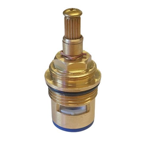 Bathroomspareparts 3/4" Quarter Turn Ceramic Disc Cartridge Clockwise Close TMQ858JAB