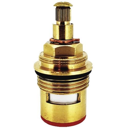 bathroomspareparts 3/4" Quarter Turn Ceramic Tap Cartridge Anti-Clockwise Close Valves EBDISC020H