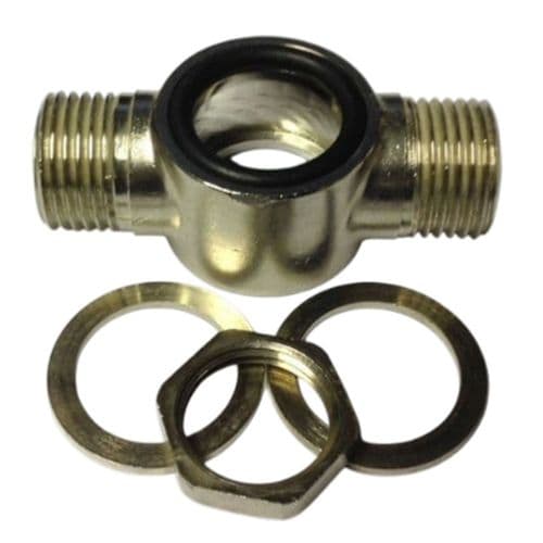 bathroomspareparts 3 Basin Mixer spout Tee Connector EBTEE