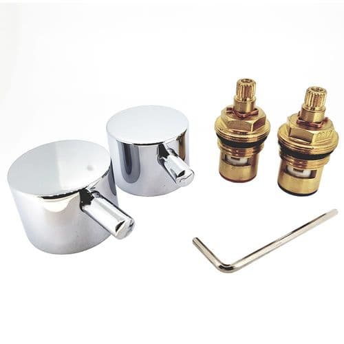 BathroomSpareParts 36mm Head Kit 1/2 Tap Valves MHK36