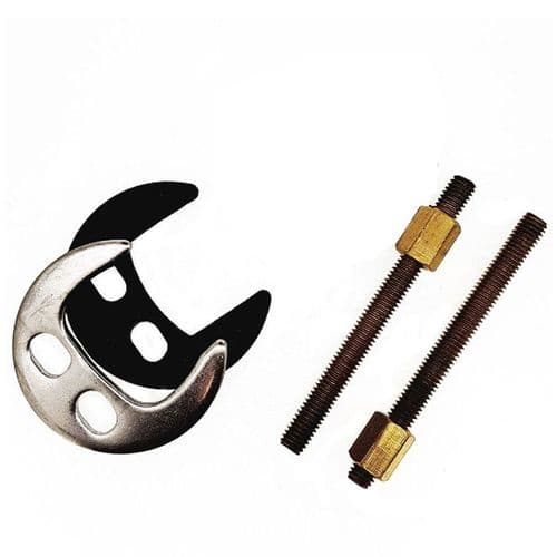 bathroomspareparts Basin Sink Mixer Tap Mounting Set 2 Hole Kit EBLEV15F