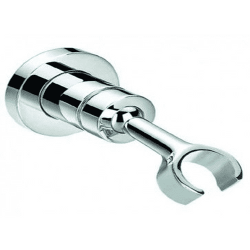 bathroomspareparts Chrome Shower Head Holder with Adjustable Wall Bracket 8853