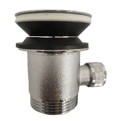 BathroomSpareParts Chrome Slotted 1"1/4 Basin Pop Up Waste 9208