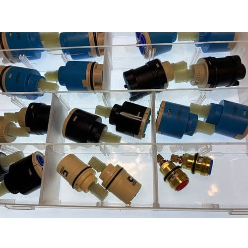 BathroomSpareParts MonoBlock Tap Cartridge Trade Plumbers Box set 20 Pieces MBBOX