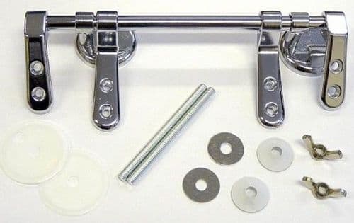 Bathroomspareparts Replacement Chrome Bar Hinge Pack ES037