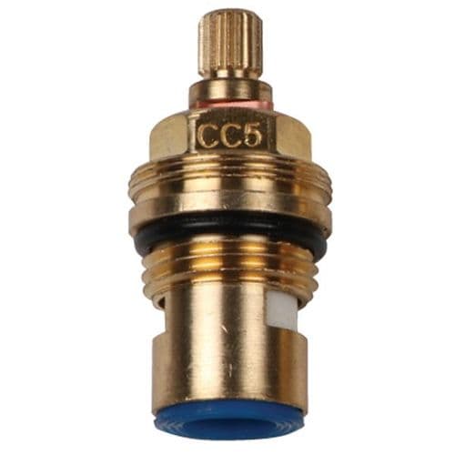bathroomspareparts Tap cartridge  1/2" Ceramic Disc Cartridge Cold Anti Clockwise Opening  CC5C