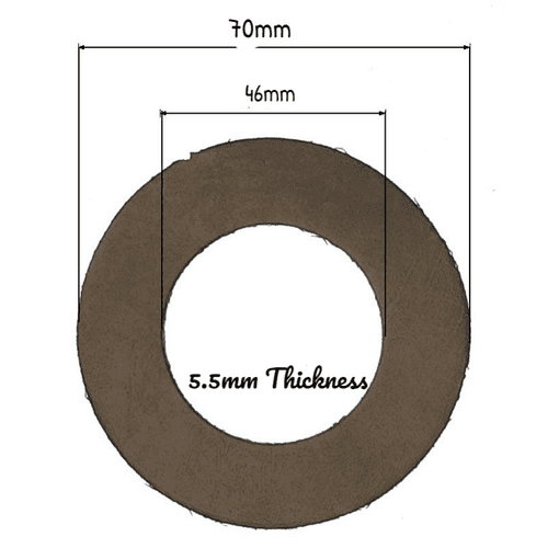 Bathstore 1 1/2" Rubber Syphon Washer 90000016130
