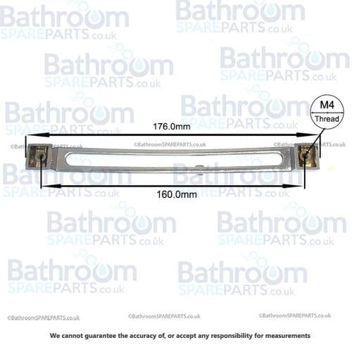 Bathstore 176mm Furniture Handle 9000013530
