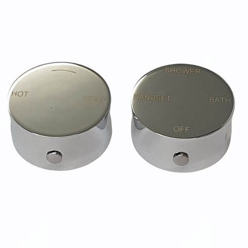 Bathstore Bath Divert Handles Chrome 90000017187