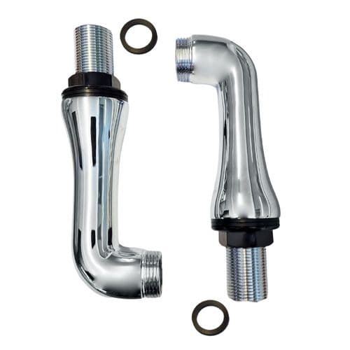 Bathstore Bensham Chrome Bath Pillar legs 3232