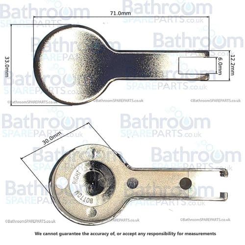 Bathstore Bottom Pivot RH DS0000103