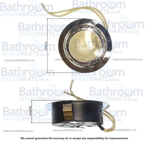 Bathstore Cabinet Light 12v 20w D0.3M 90000000168
