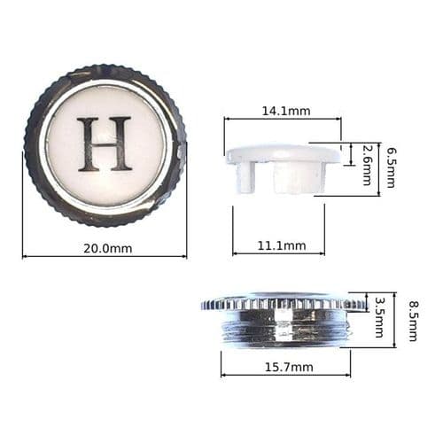 Bathstore Chrome  Hot Tap Indice C2213Y