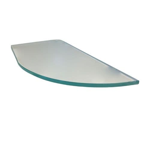 Bathstore Curved Glass Shelf 90000012551
