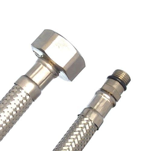 Bathstore Flexible Tap Connector 8mm x 1/2" BSP x 600mm 90000014046