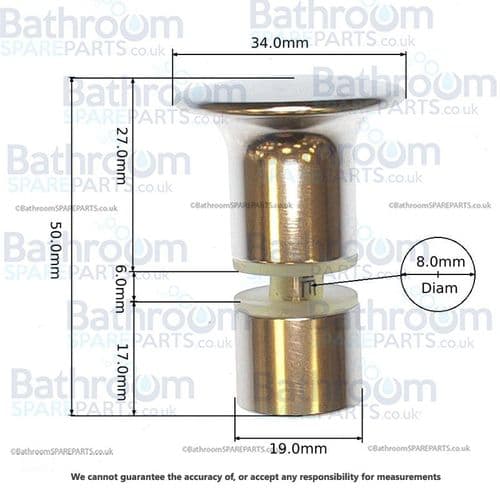 Bathstore Liberty Screen Door Handle 90000005330