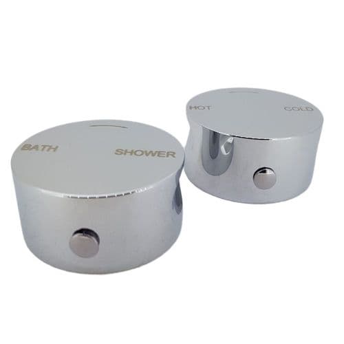 Bathstore Pair Of Bath And Shower Dual Valve Heads 90000017186