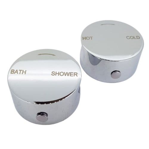 Bathstore Pair Of Bath And Shower Dual Valve Heads 90000017186