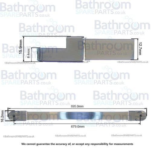 Bathstore Plan New Support Bar Q59-1 90000010475