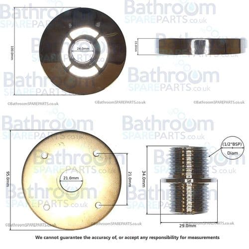 Bathstore Reinforced Kit for Shower Arm 20004000990