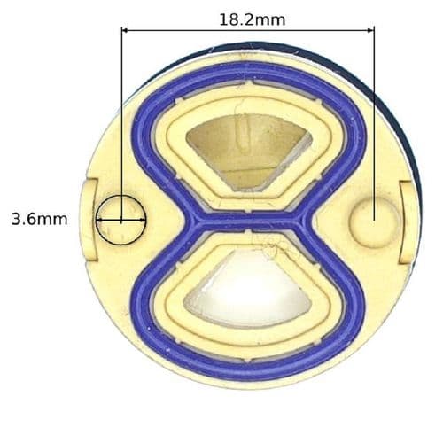 Bathstore Replacement Shower Diverter cartridge 9000074540