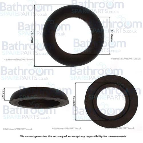 Bathstore Rubber Doughnut Washer 90000008250