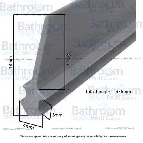 Bathstore Shower Seal SH004A 90000013260
