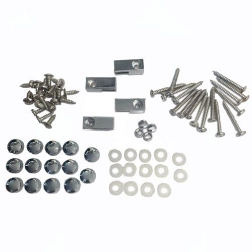 Bathstore Smartline 1700 Slider & D Shape Enclosure Fixing Pack 90000013300