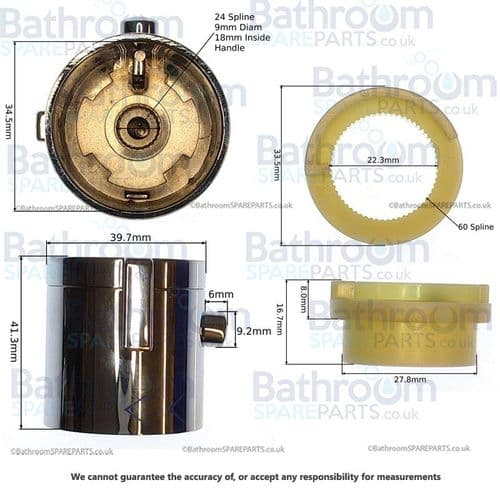 Bathstore Thermostatic Lever LV1210FB1