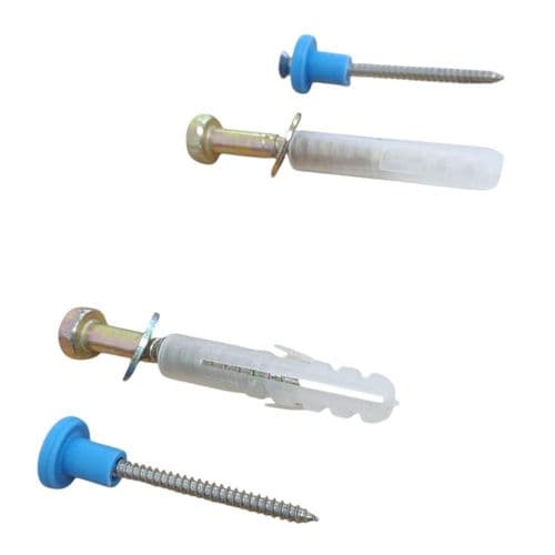 Bathstore Toilet Pan fixing Set Chrome Covers 40044440051