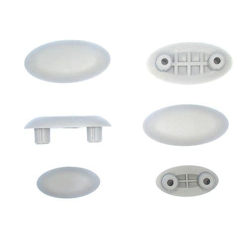 Bathstore Toilet Seat Buffer Set Grey 90000001945