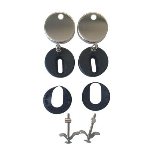 Bathstore Toilet Seat Hinge Set 90000012670