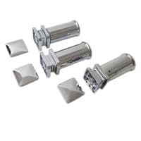 Bauhaus Edge Towel Rail  Fixing Brackets In Chrome  8M100066