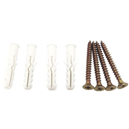 Bauhaus GLIDE Unit to wall fixings (for GL6000WG) FX4000EA2