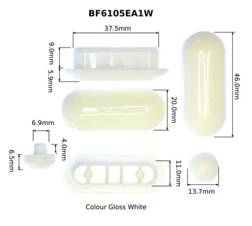 Bauhaus Replacement Seat Buffer Set BF6105EA1W