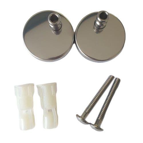 Bauhaus  Stream 2 SLIM RG6105W Toilet Seat Hinges P400-ECL1-M