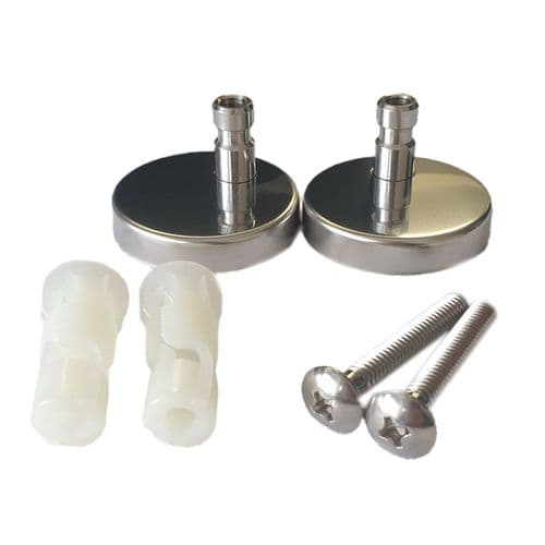 Bauhaus Stream 2 SLIM RG6105W Toilet Seat Hinges P400-ECL1-M