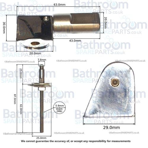 Bauhaus Touch Seat Fixing HI6105EE1 + FX6105EE1