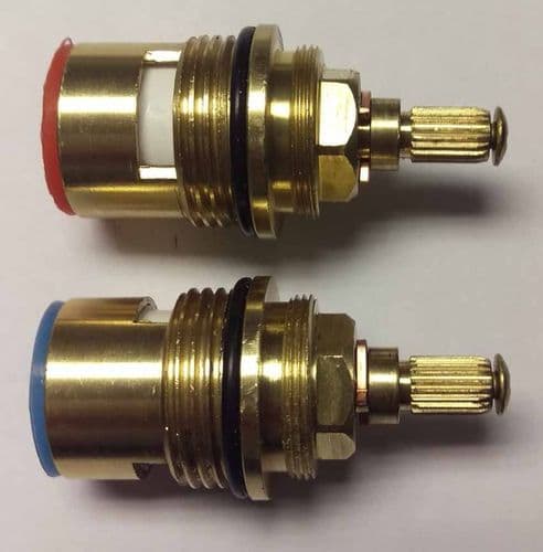 BC Sanitan 3/4'' Replacement Bath Tap Cartridges Pair BCSANBATHPAIR